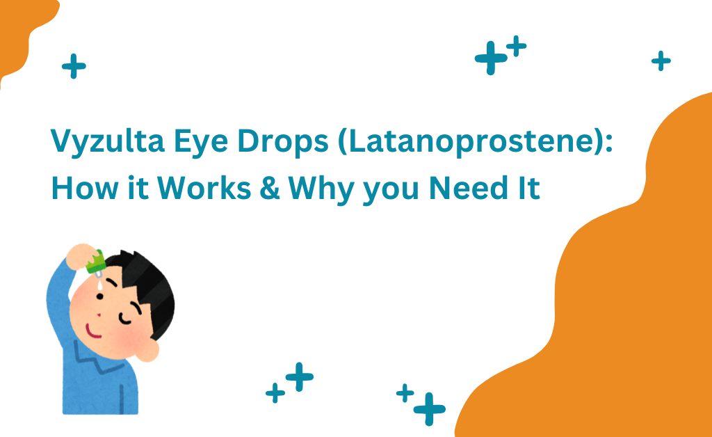 Vyzulta eye drops (latanoprostene): how it works & why you need it